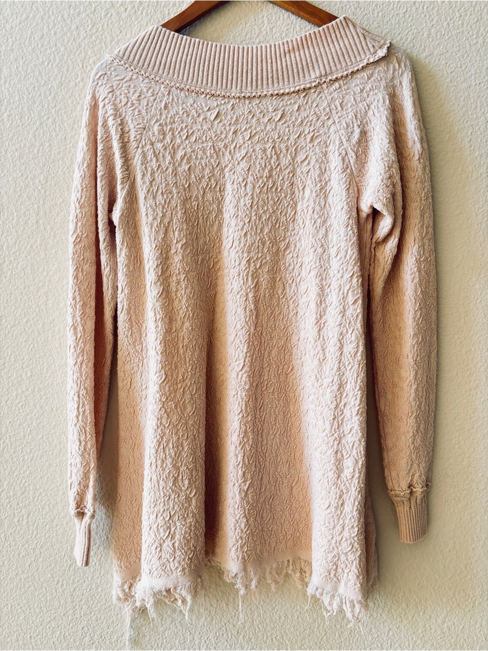 Free People Broken Glass Tunic Sweater Size S - Picture 3 of 5